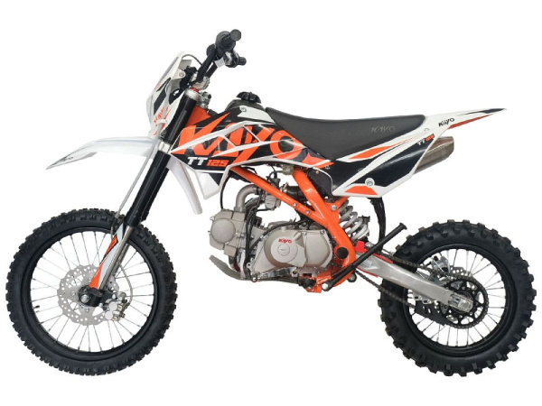 Питбайк KAYO (Кайо) BASIC K125EA 17/14 KRZ (п/автомат, эл. стартер 2024 г.) | Мототека