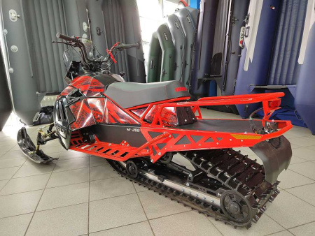 Снегоход IRBIS (Ирбис) SF 200 L Long чёрный/красный с ПСМ - купить с доставкой, по выгодной цене в интернет-магазине Мототека
