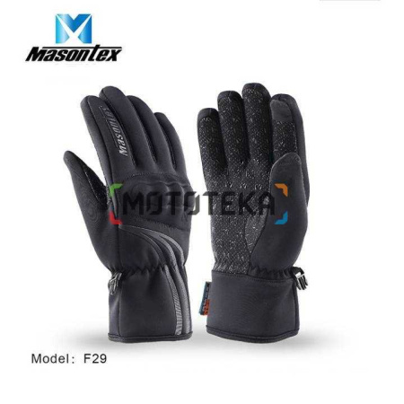 Мотоперчатки Masontex (Масонтекс) F29 чёрный (M) Мотоперчатки Masontex (Масонтекс) F29 чёрный (M)