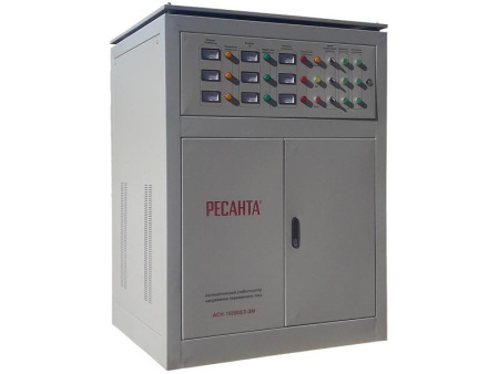 Стабилизатор напряжения РЕСАНТА АСН-150000/3-ЭМ Стабилизатор напряжения РЕСАНТА АСН-150000/3-ЭМ